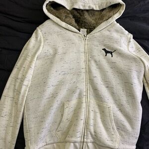 Victoria's Secret PINK Cream Hoodie